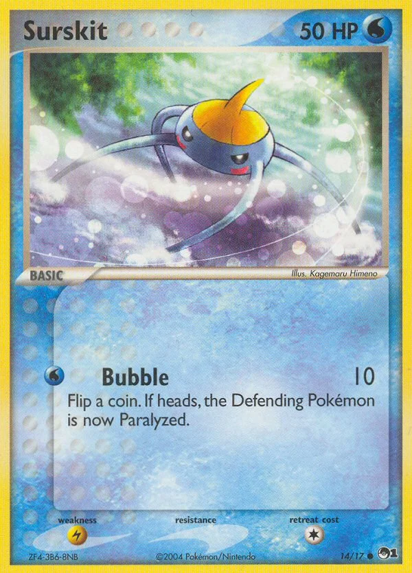 Surskit Pokemon card
