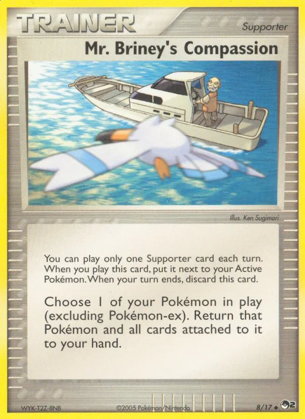 Mr. Briney's Compassion Pokemon card