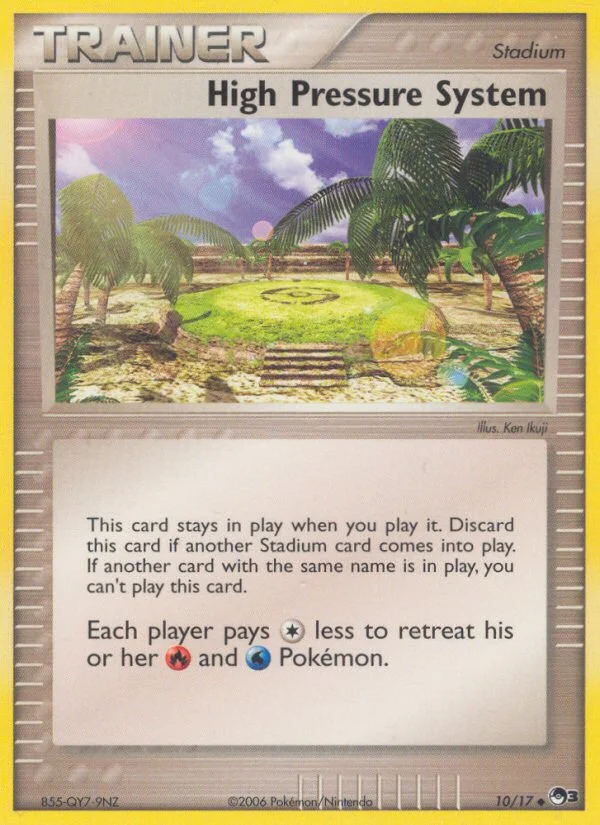 High Pressure System Pokemon card