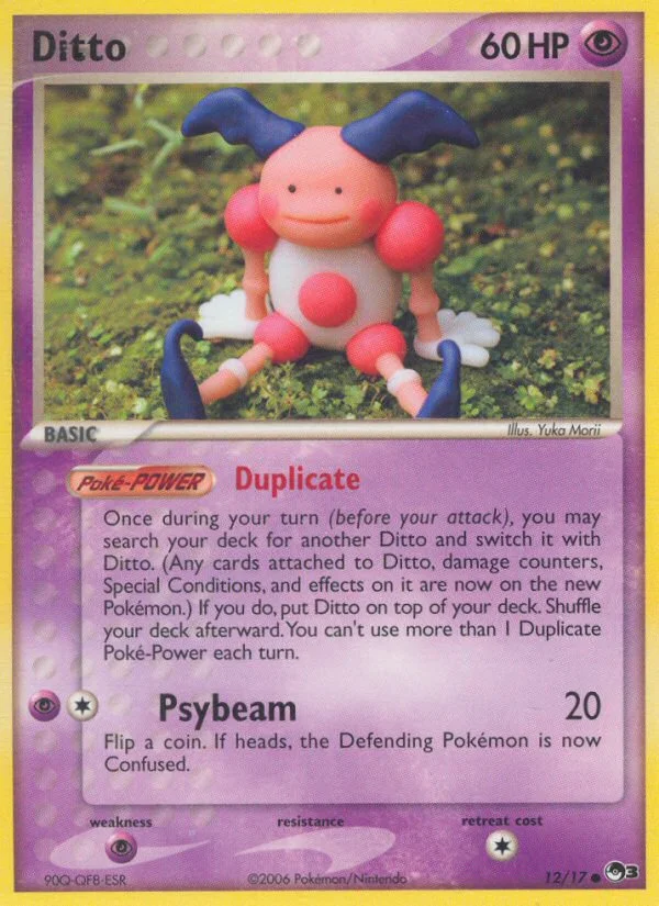 Ditto Pokemon card