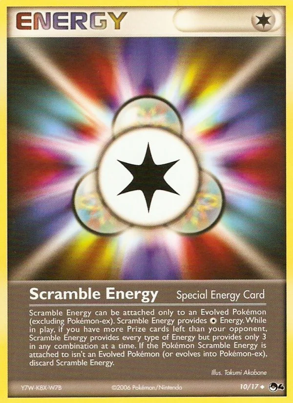 Scramble Energy Pokemon card