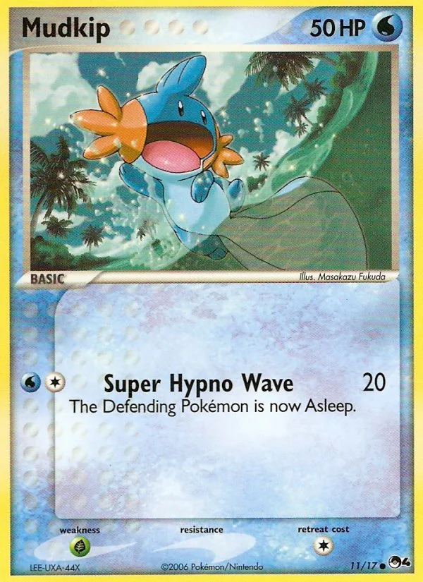 Mudkip Pokemon card