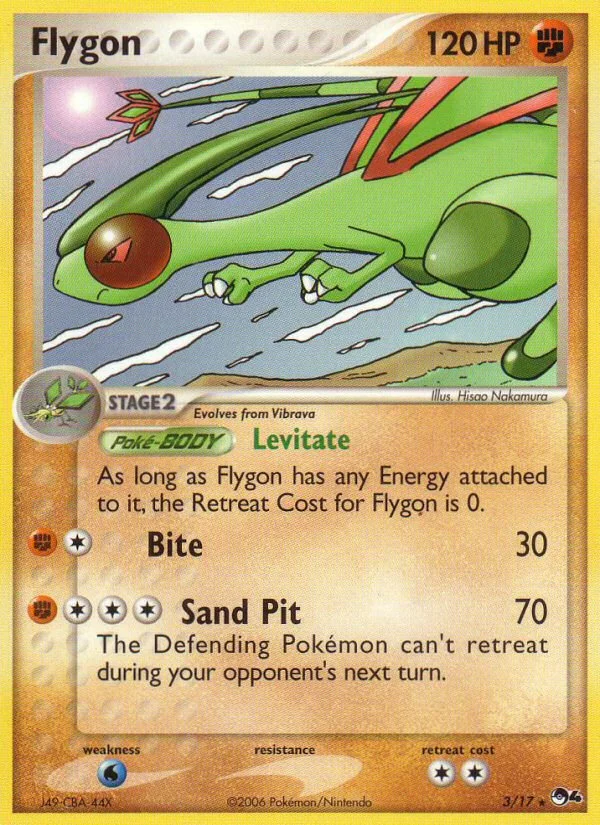 Flygon Pokemon card
