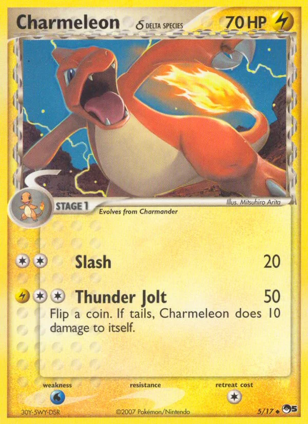Charmeleon δ Pokemon card
