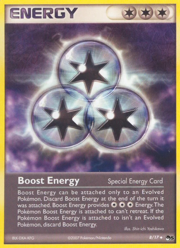 Boost Energy Pokemon card