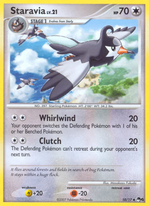 Staravia Pokemon card