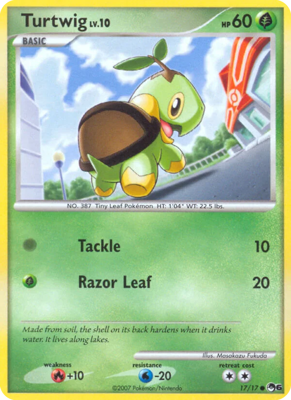 Turtwig Pokemon card