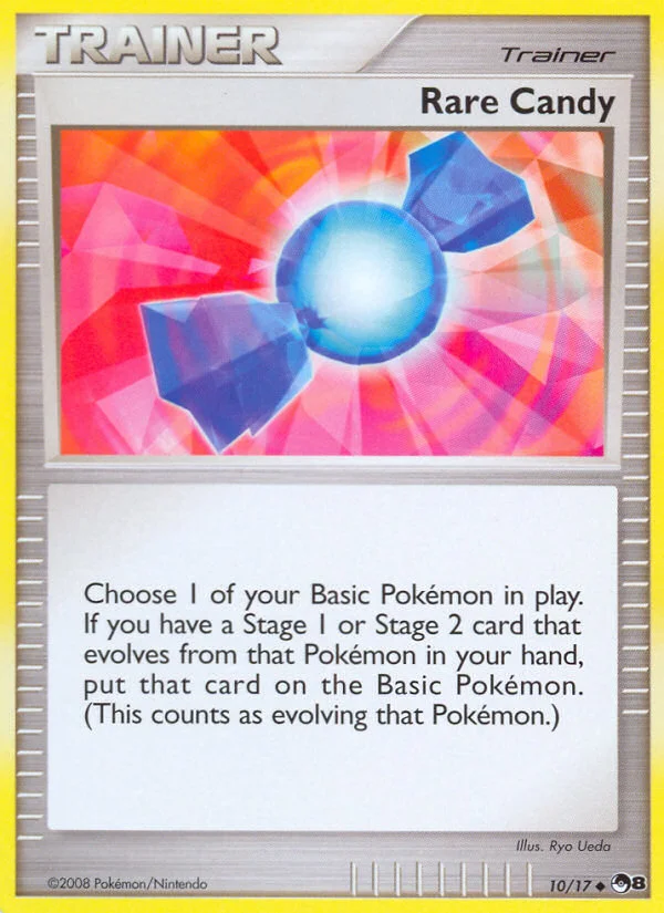 Rare Candy Pokemon card