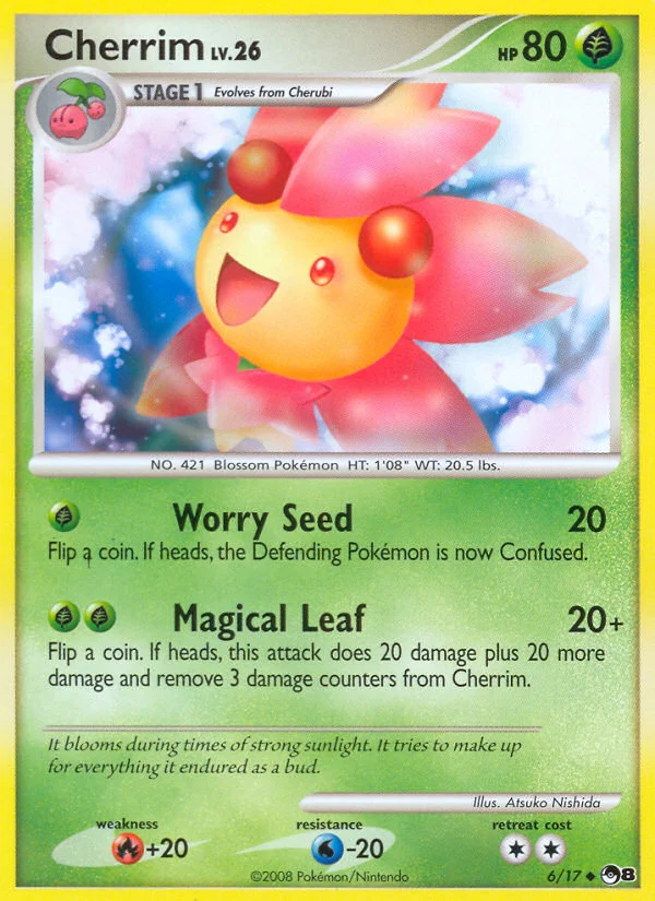 Cherrim Pokemon card