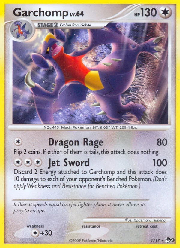 Garchomp Pokemon card