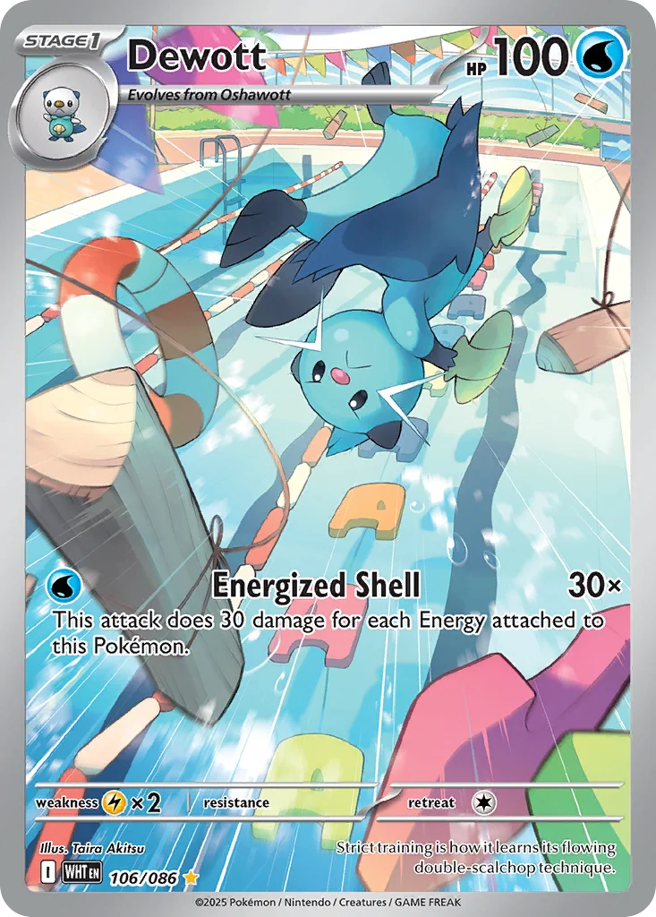 Dewott Pokemon card