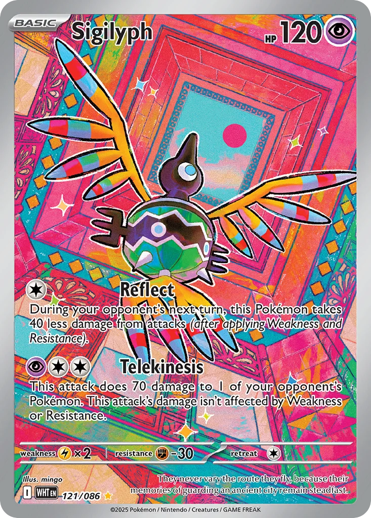 Sigilyph Pokemon card