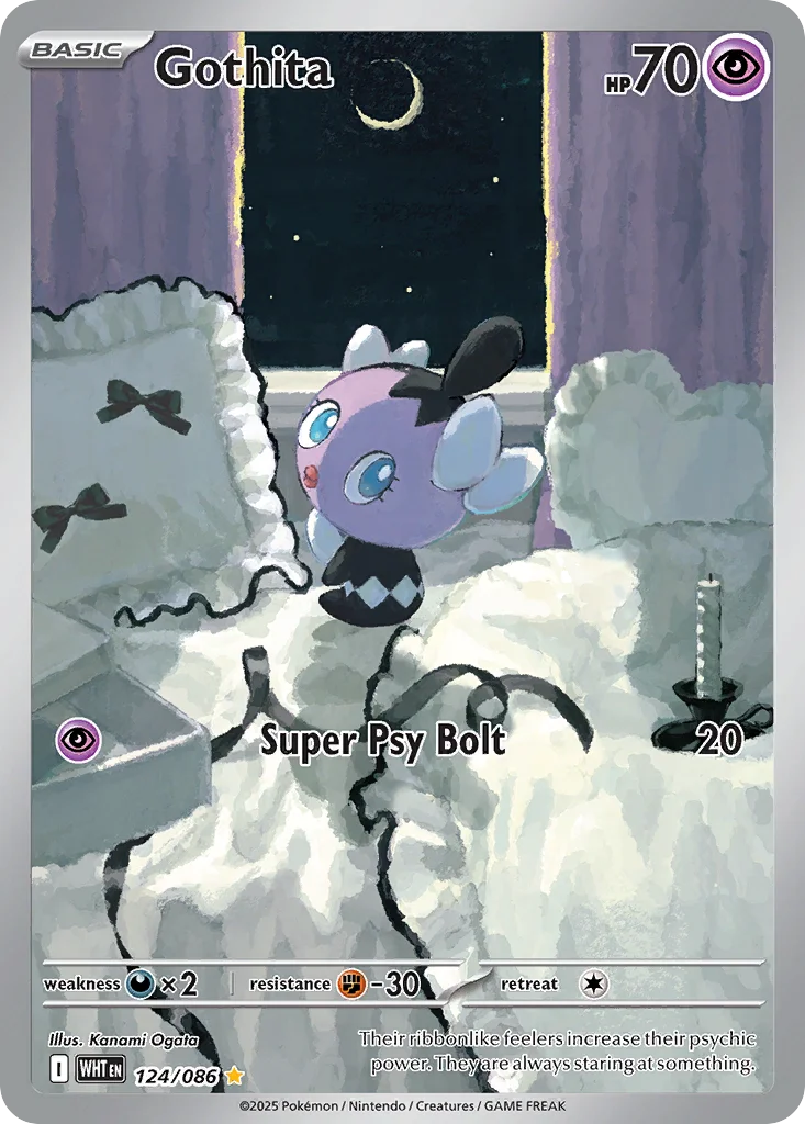 Gothita Pokemon card