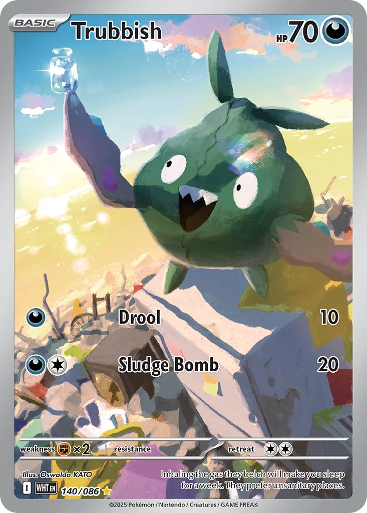 Trubbish Pokemon card
