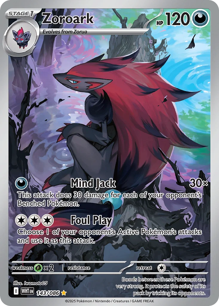Zoroark Pokemon card