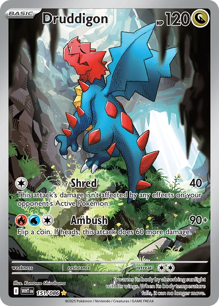 Druddigon Pokemon card