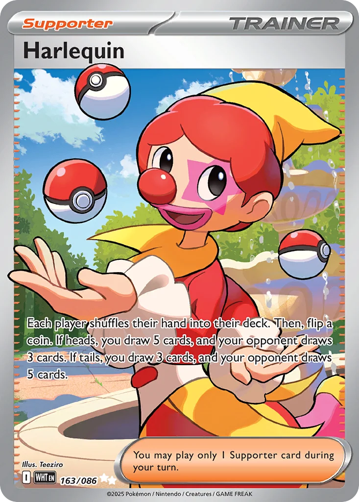 Harlequin Pokemon card