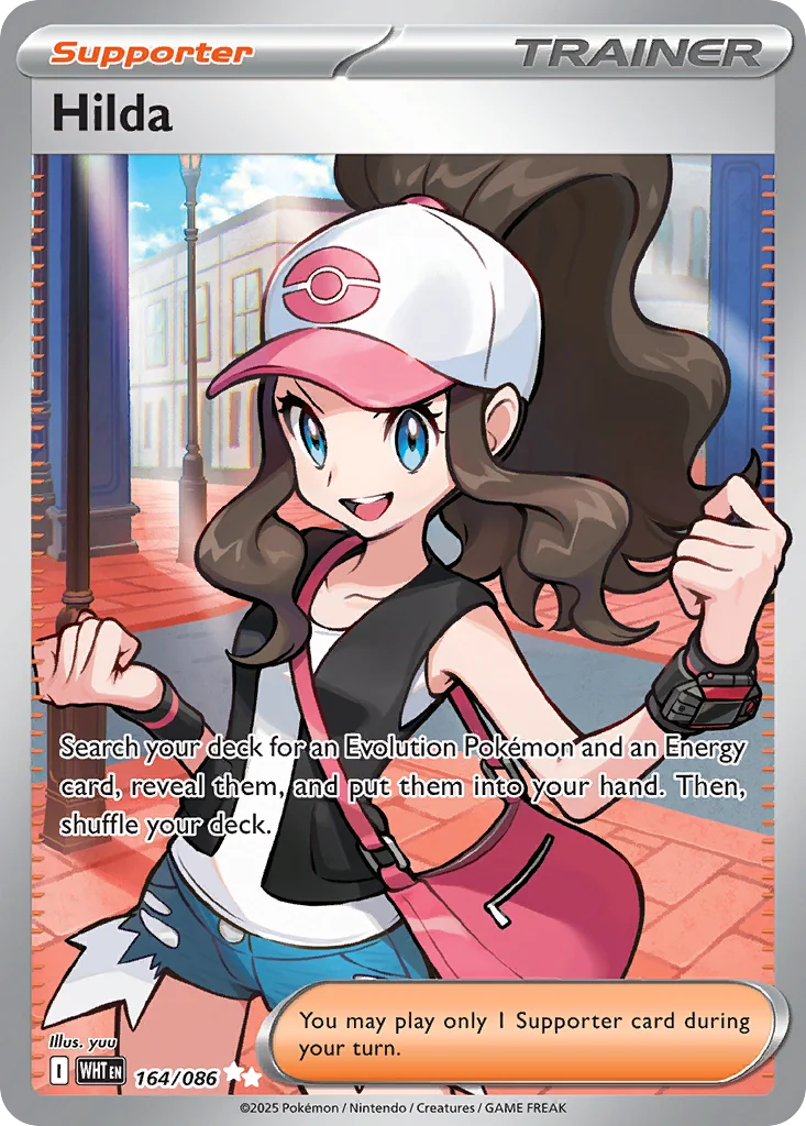Hilda Pokemon card