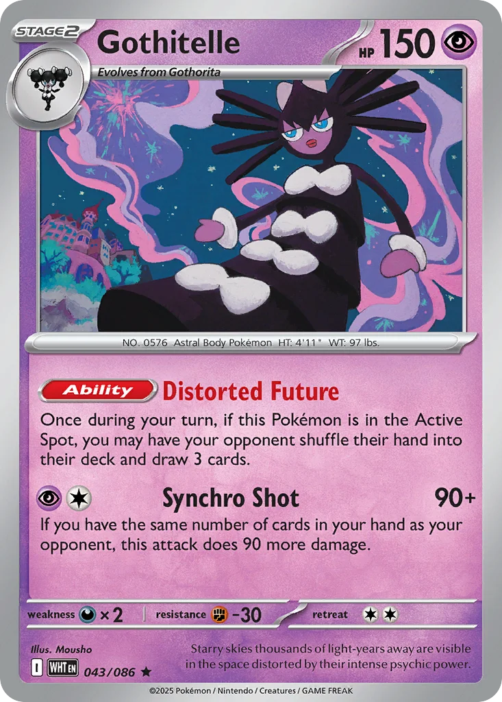 Gothitelle Pokemon card