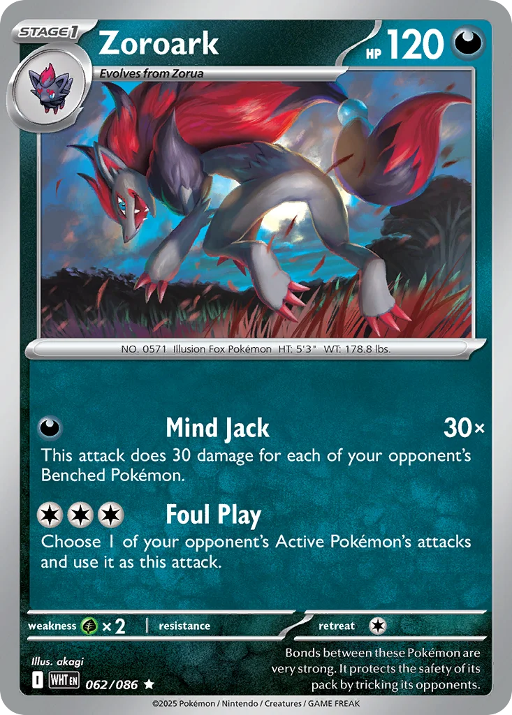 Zoroark Pokemon card