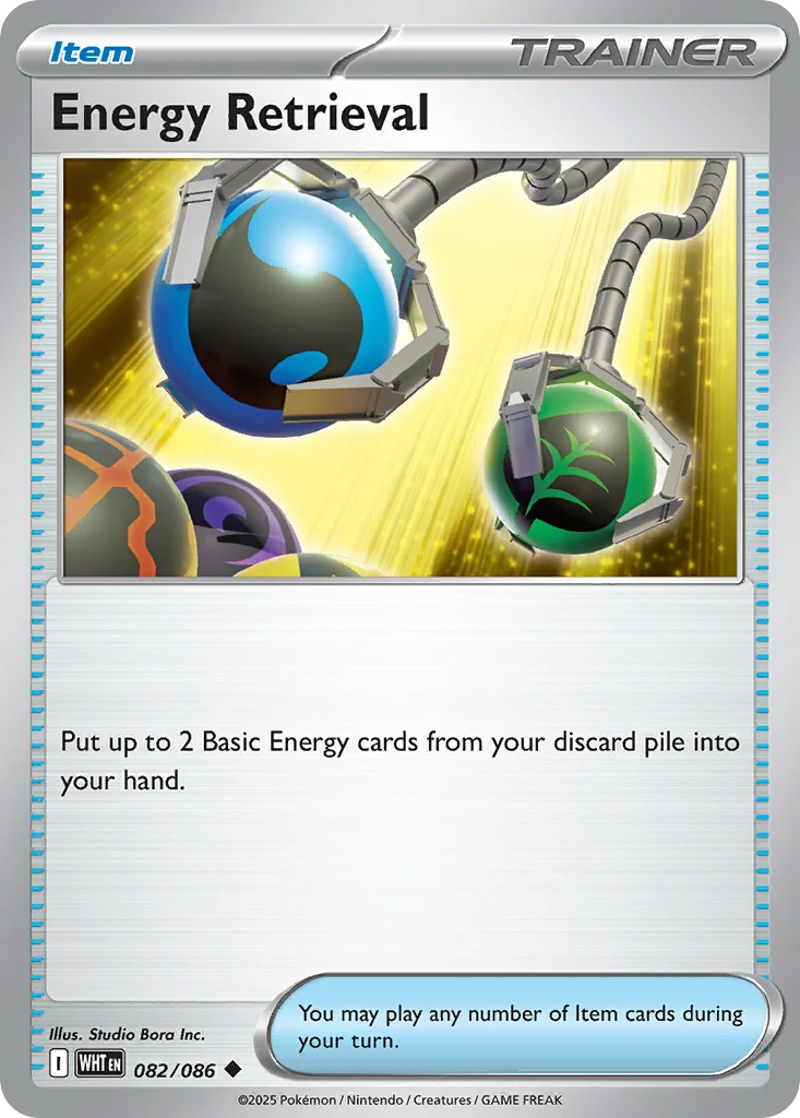 Energy Retrieval Pokemon card