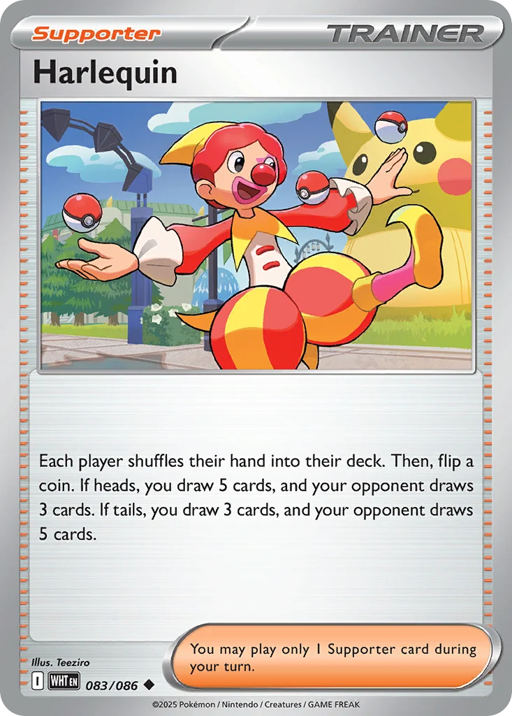 Harlequin Pokemon card