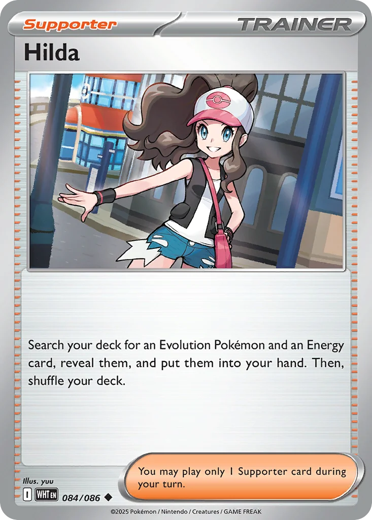 Hilda Pokemon card