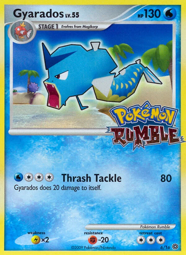 Gyarados Pokemon card