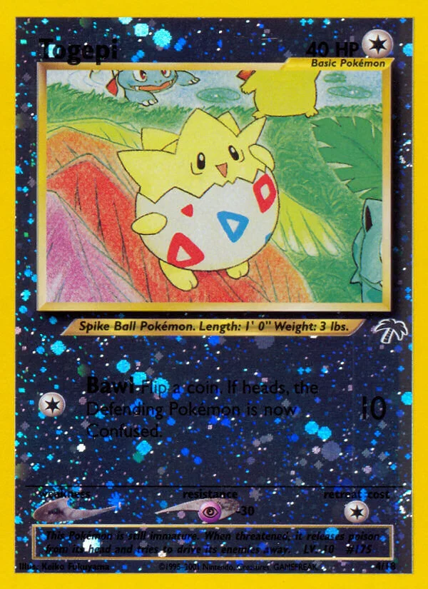 Togepi Pokemon card