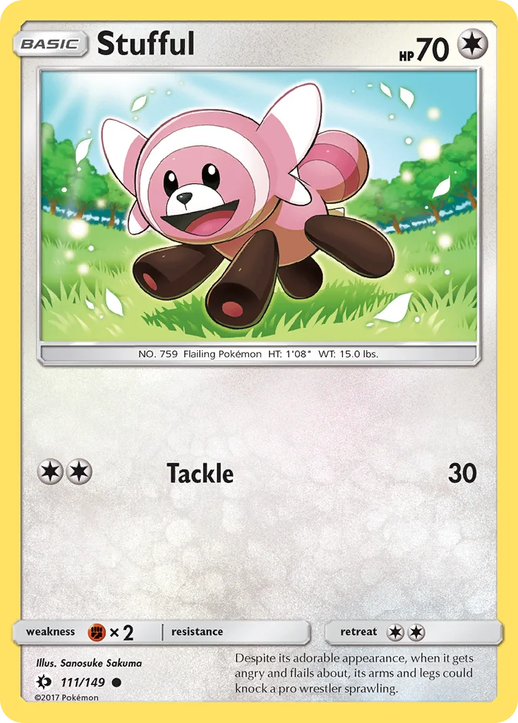 Stufful Pokemon card