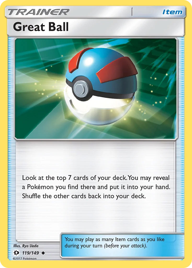 Great Ball Pokemon card
