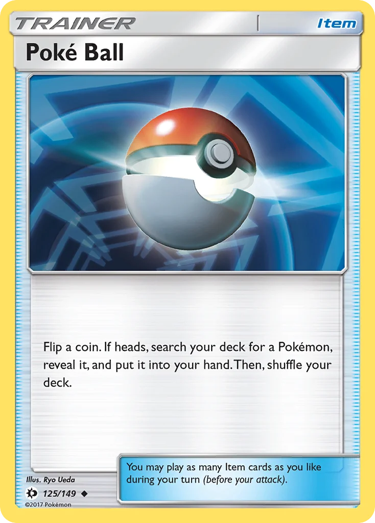 Poké Ball Pokemon card