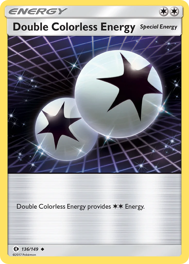 Double Colorless Energy Pokemon card