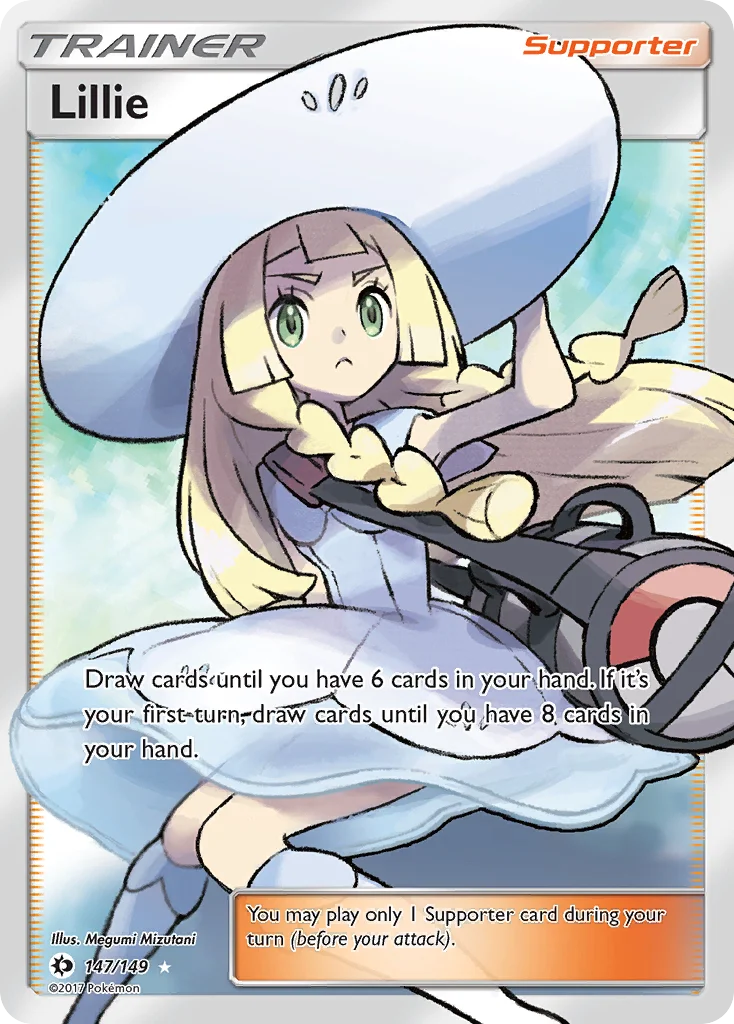 Lillie Pokemon card