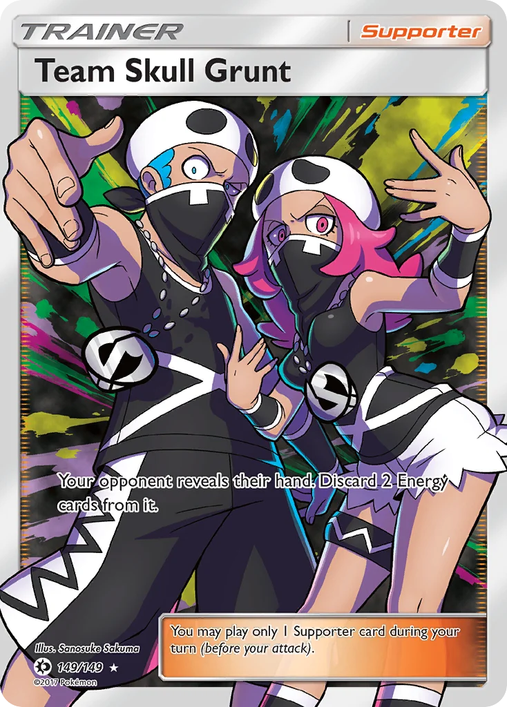Team Skull Grunt Pokemon card