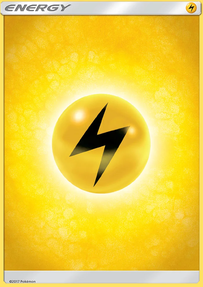Lightning Energy Pokemon card