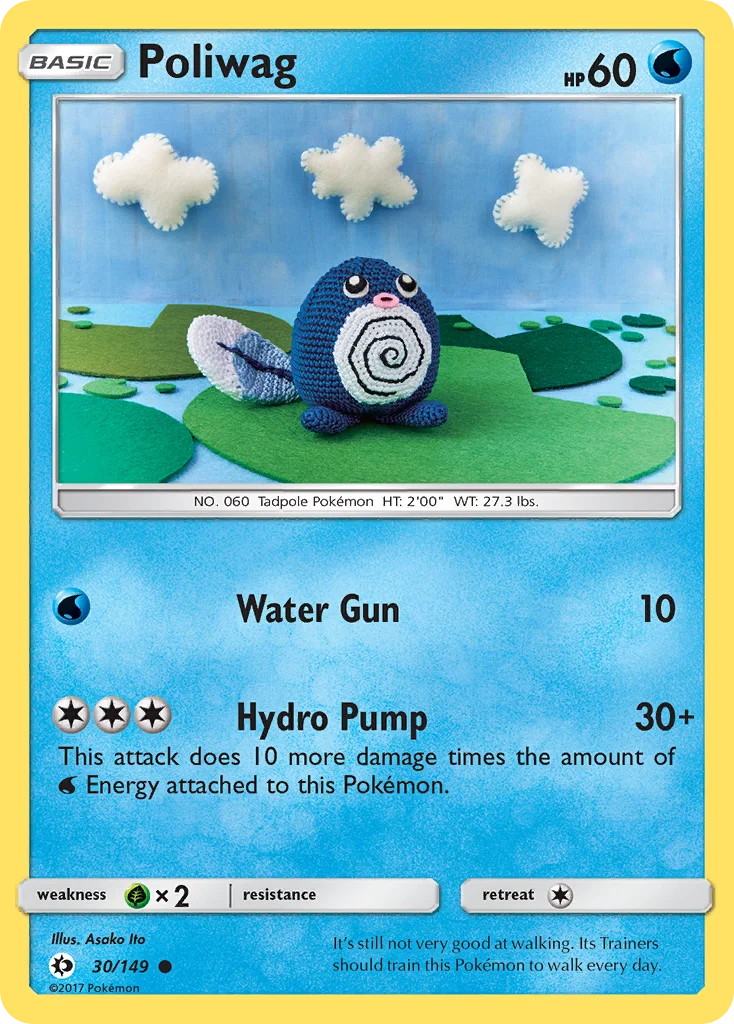 Poliwag Pokemon card