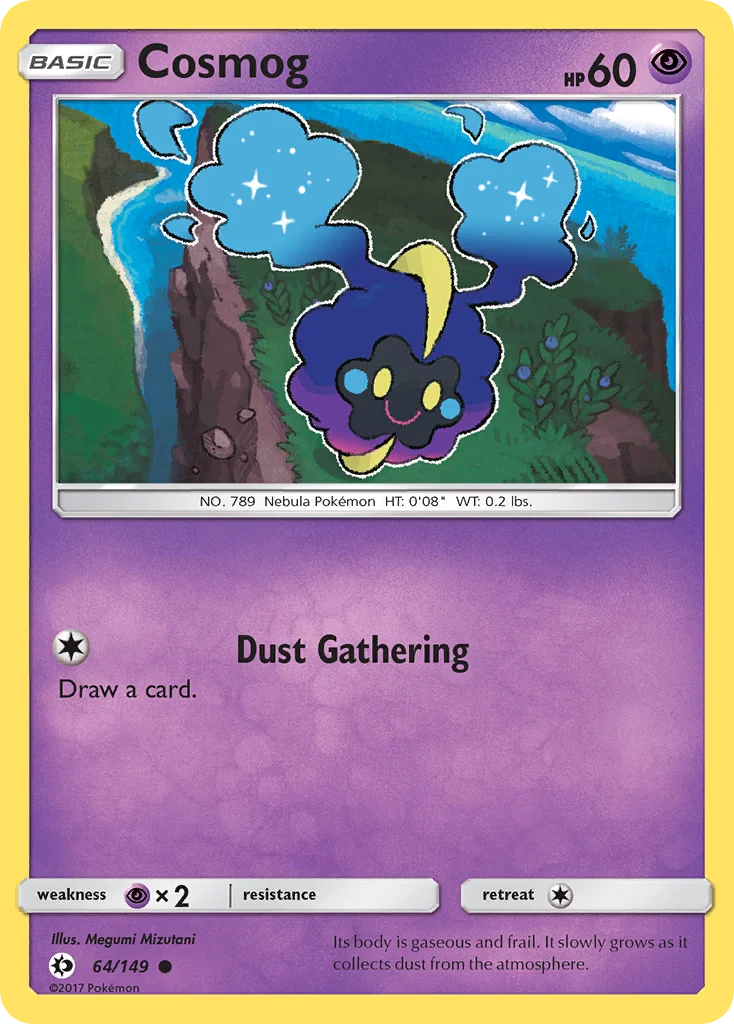 Cosmog Pokemon card