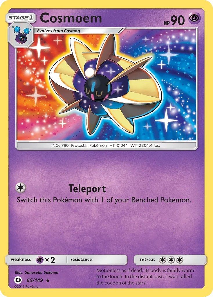 Cosmoem Pokemon card