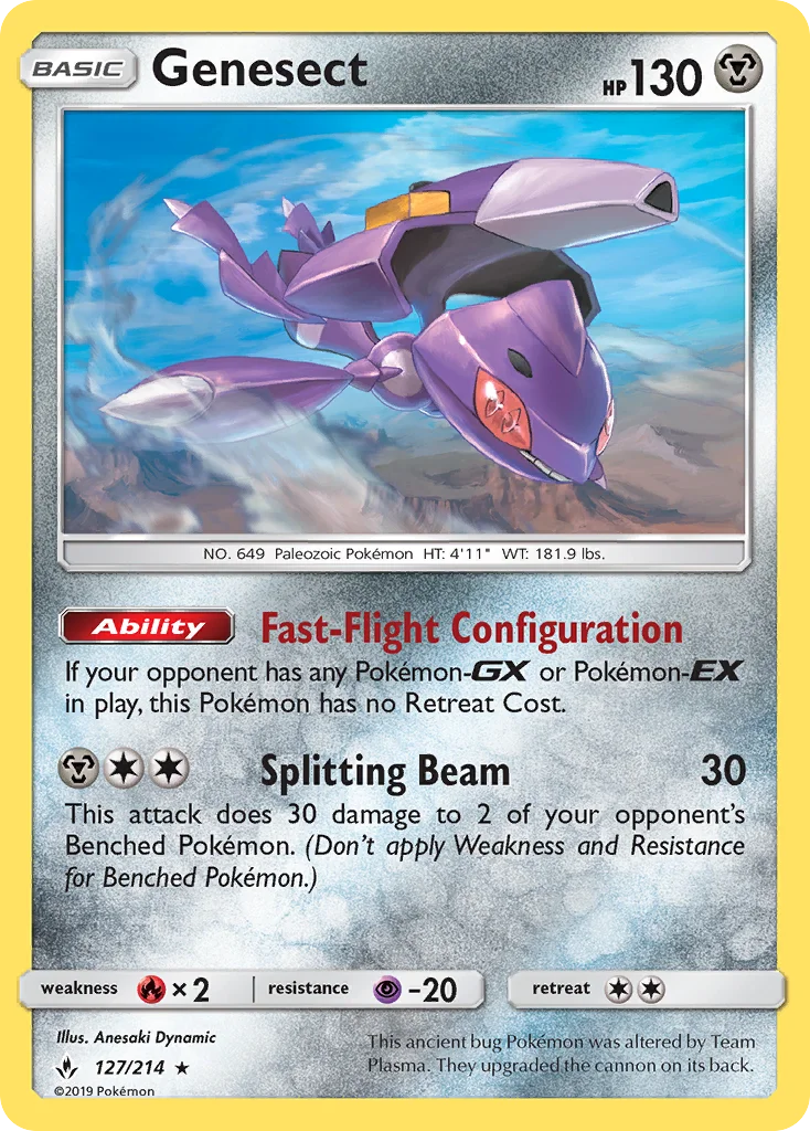 Genesect Pokemon card