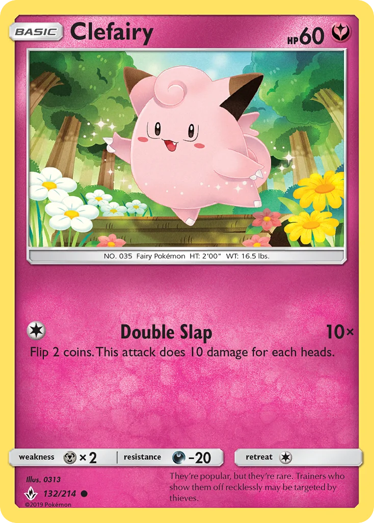 Clefairy Pokemon card