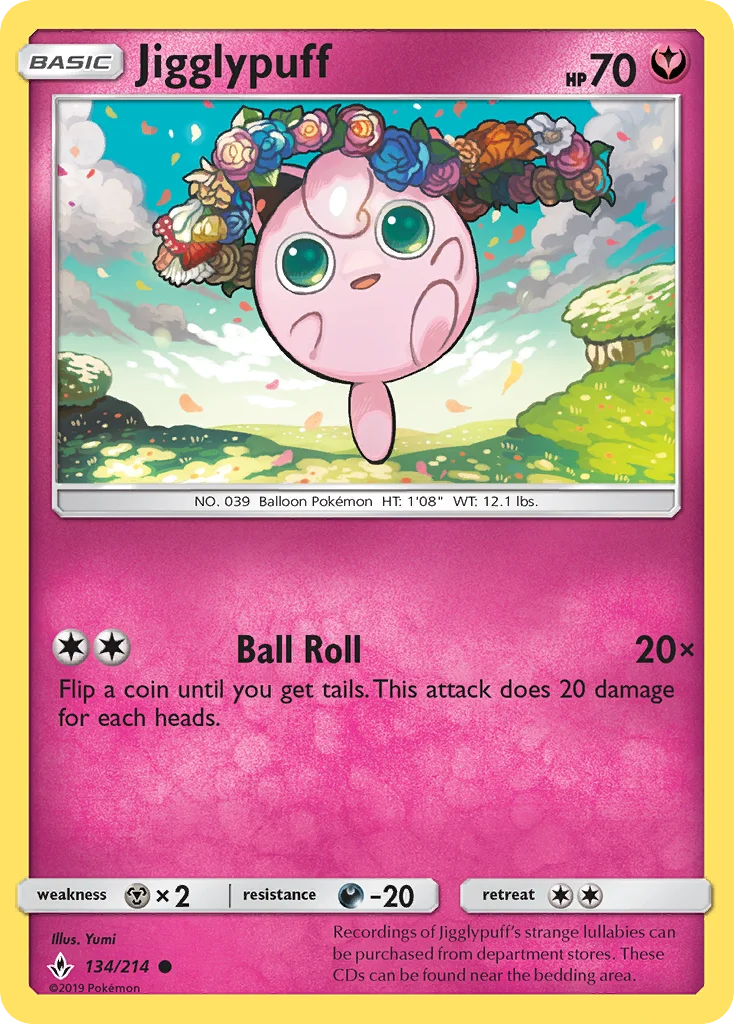 Jigglypuff Pokemon card