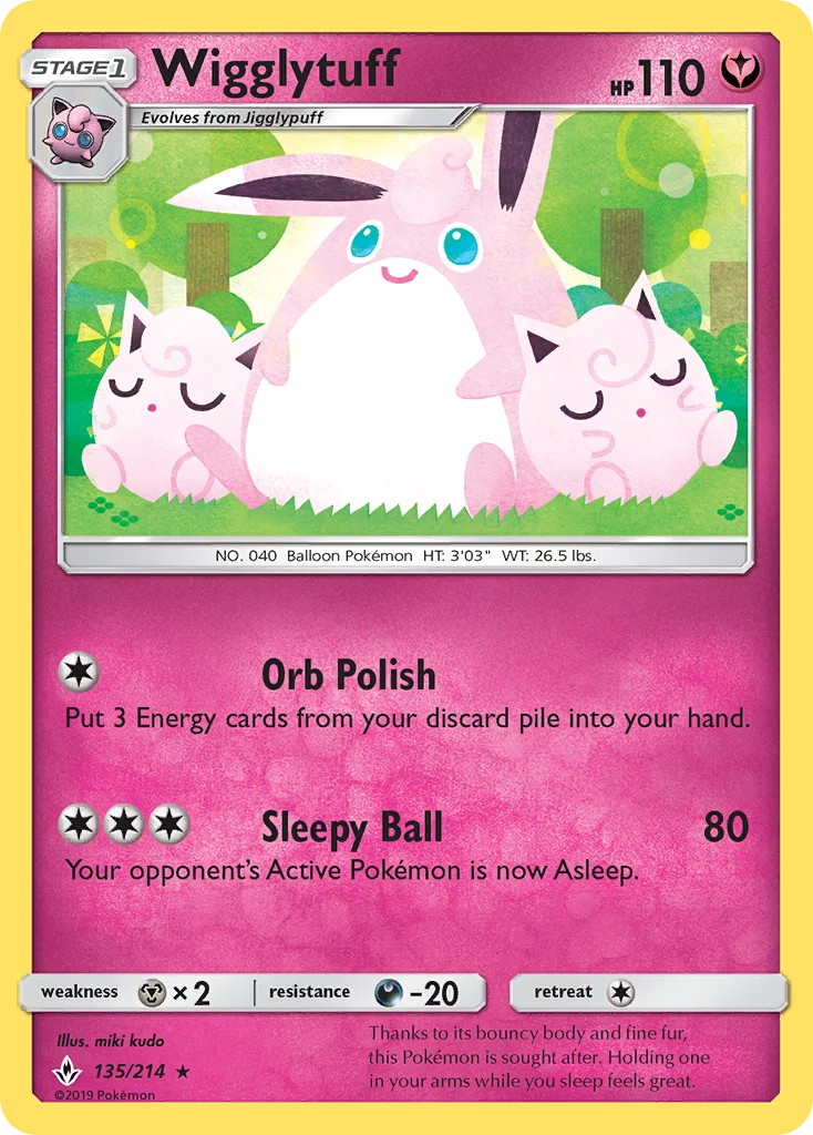 Wigglytuff Pokemon card