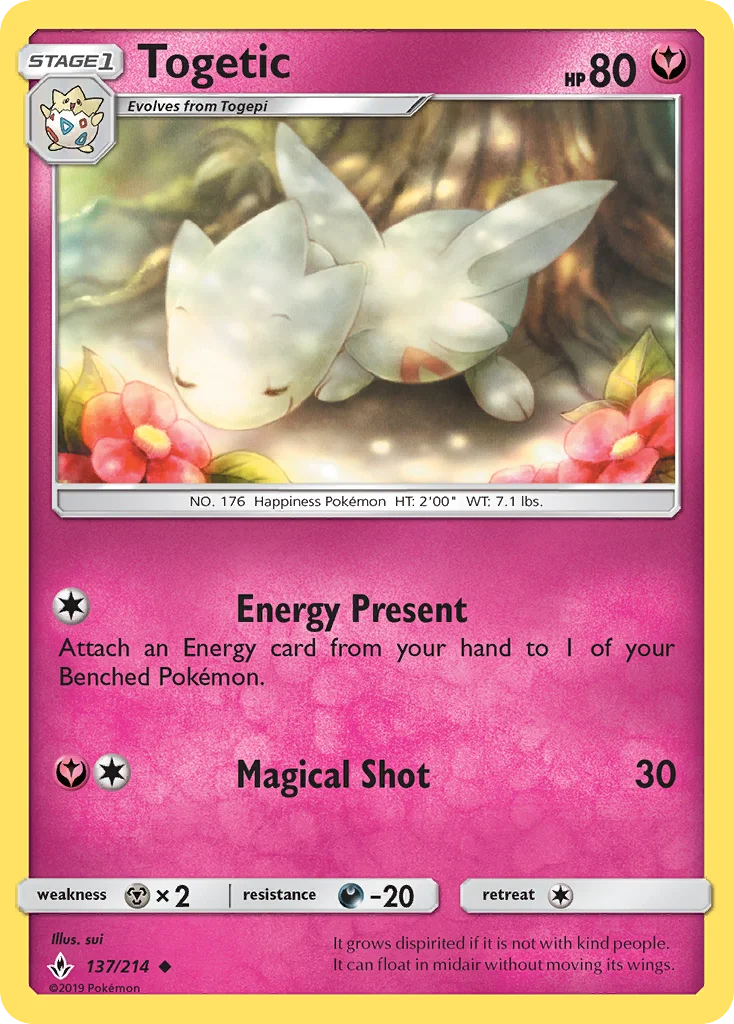 Togetic Pokemon card