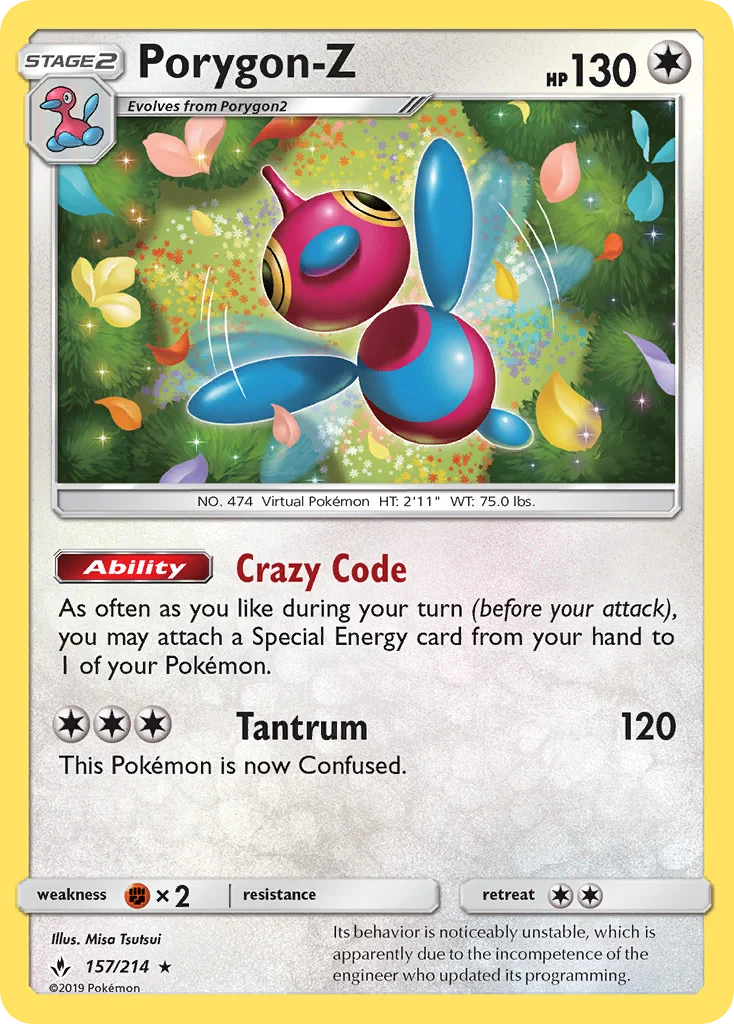 Porygon-Z Pokemon card