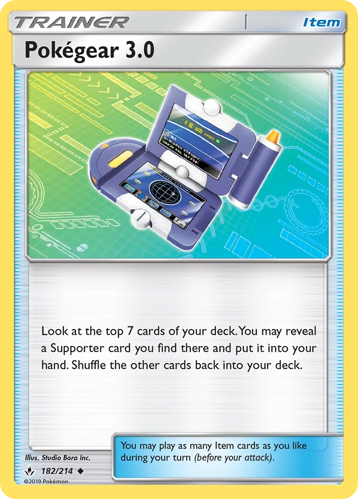 Pokégear 3.0 Pokemon card