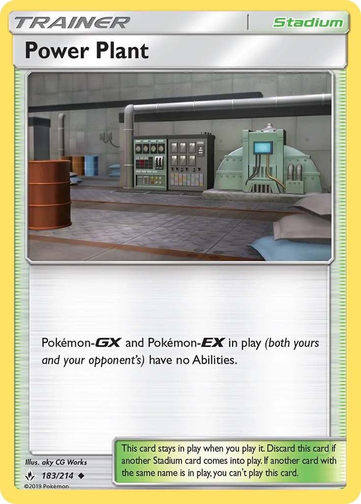 Power Plant Pokemon card