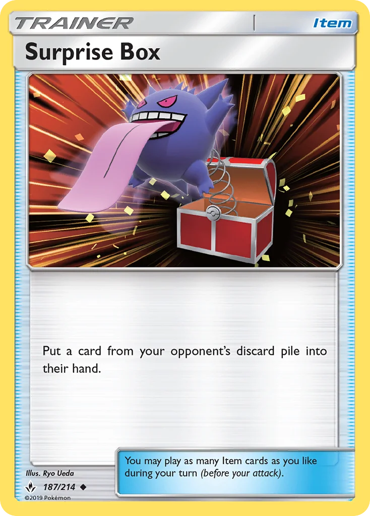 Surprise Box Pokemon card