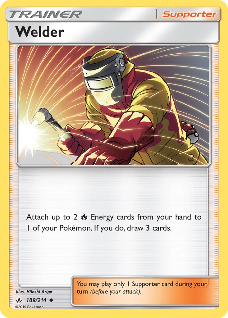 Welder Pokemon card