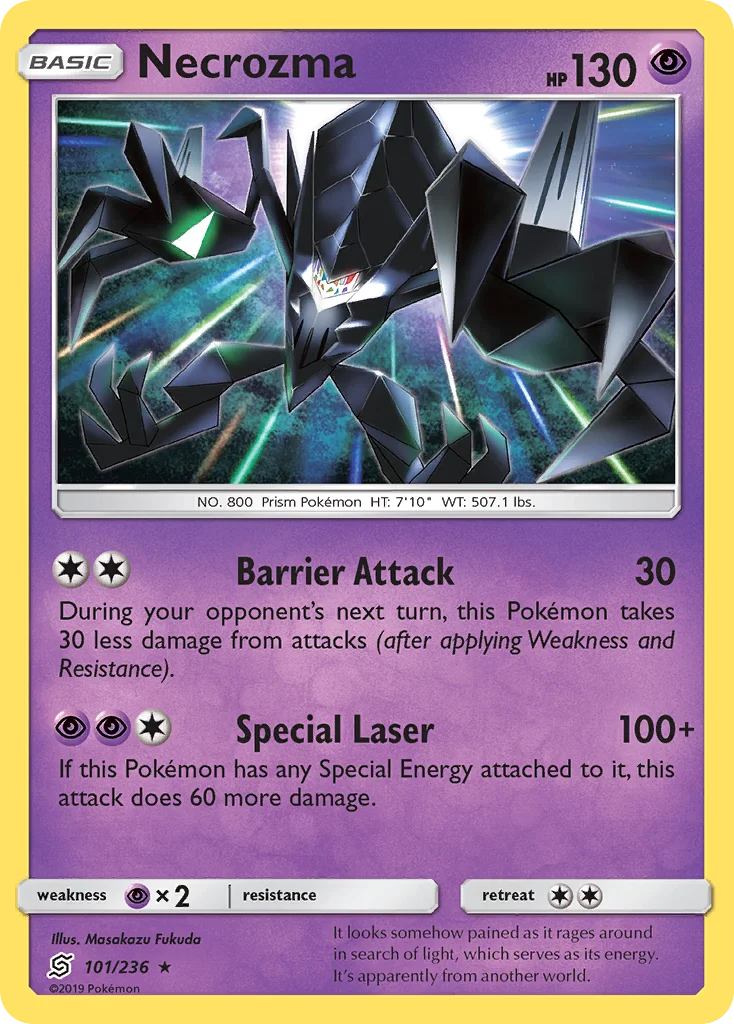 Necrozma Pokemon card